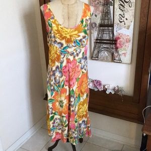 Jams World Casual Midi Dress NWOT